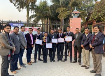 Team AROMA - RUNNER UP in Inter College PowerPoint Presentation on Cyber Security